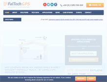Tablet Screenshot of gps-repeaters.com